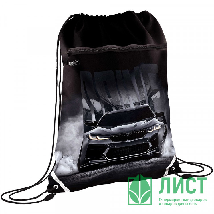 Сумка для сменной обуви 1 отделение с карманом Феникс Драйв 360х480мм арт.72176