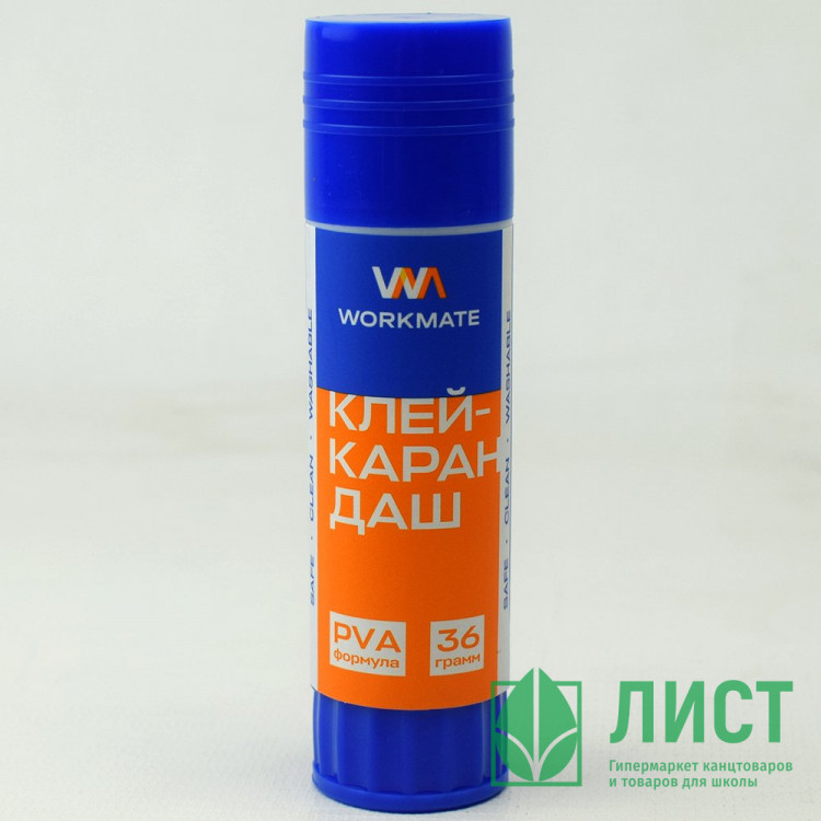 Клей-карандаш 36г Workmate PVA арт.14-5973