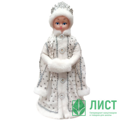 Игрушка декор. &quot;Снегурочка&quot; 44см Царская белая п/у арт.СН-2102 Игрушка декор. "Снегурочка" 44см Царская белая п/у арт.СН-2102