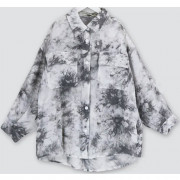 Рубашка для девочки арт.Deloras 22212 размер 34/134-44/164 цвет черный