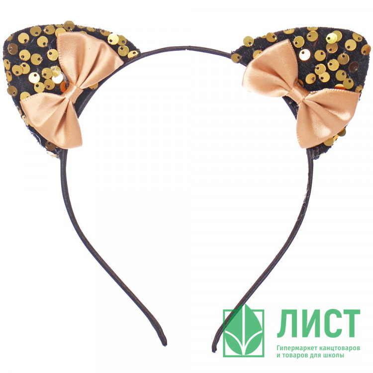 Ободок карнавальный "Милые бантики" цв.микс арт.776-473