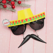 Очки карнавальные "Мексика" 16,8*16,5см арт.774-268