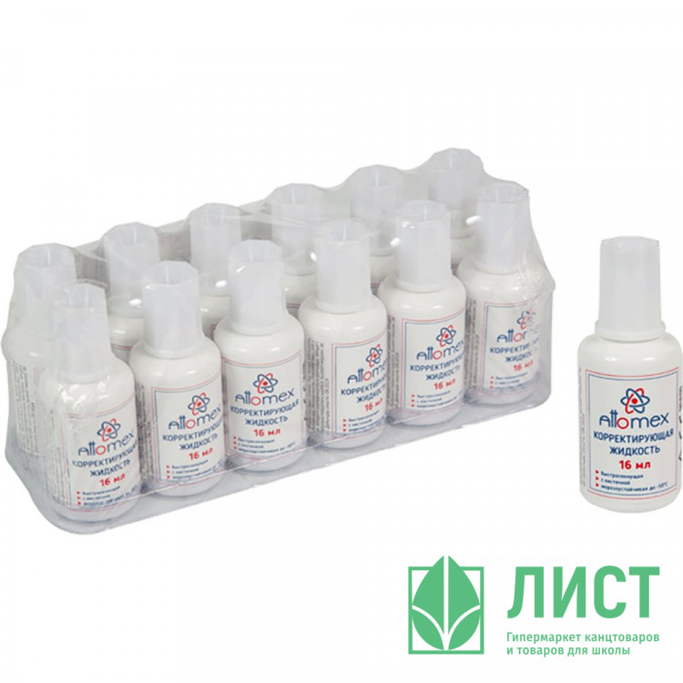 Корректор жидкий 16мл СО кисть Attomex арт.4060101 (Ст.12/240)