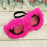 Очки карнавальные "Перья" 16,5*6,4см арт.774-245