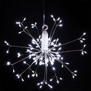 Гирлянда эл.д/дома нить 02м 120LED "Разряд молнии" цв.белый на батарейках арт.183-0228