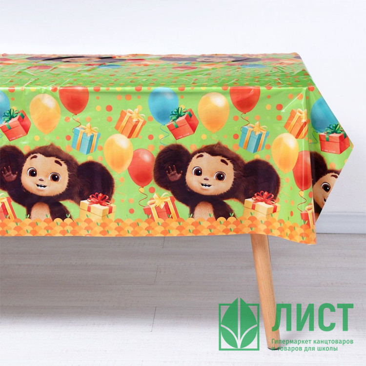 Скатерть "Чебурашка" 120*180см арт.10419926