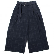 Брюки для девочки (Калинка) артикул ДП-4629-Ш22 размер 30/122-38/152 цвет синий