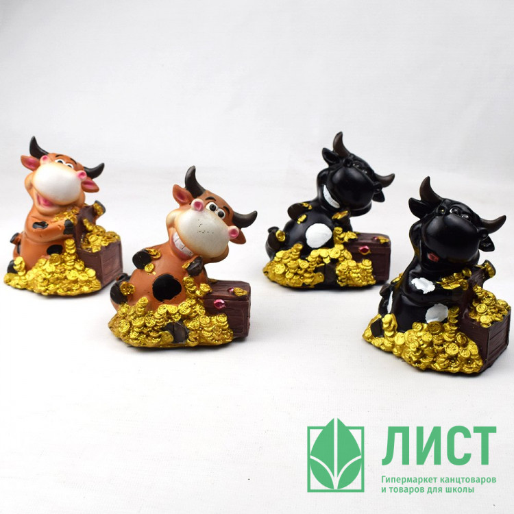 Копилка СГ "Коровка" 12см арт.755349