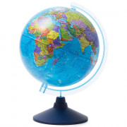 Глобус политический диаметр 250мм Классик Евро голубая подставка арт Ке012500187