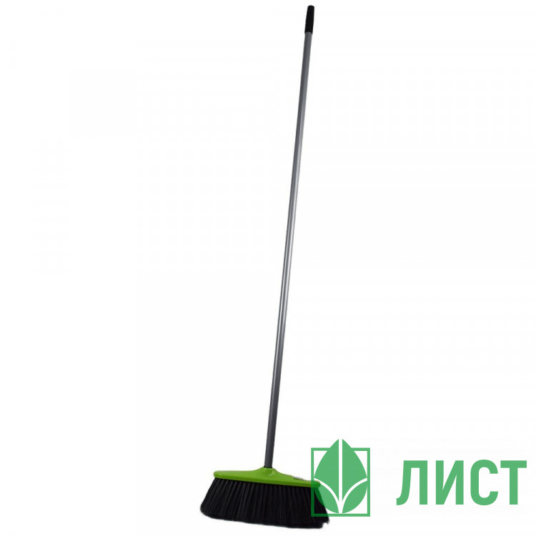 Щетка для пола пластиковая с черенком ФАНГО