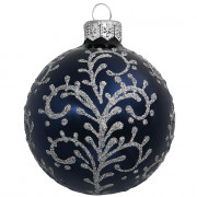 Шар стекло 06,5см "Морозная вьюга" п/у арт.КУ-65-224209