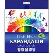 Карандаши цветные ЛУЧ Классика 24 цвета арт.29С 1712-08