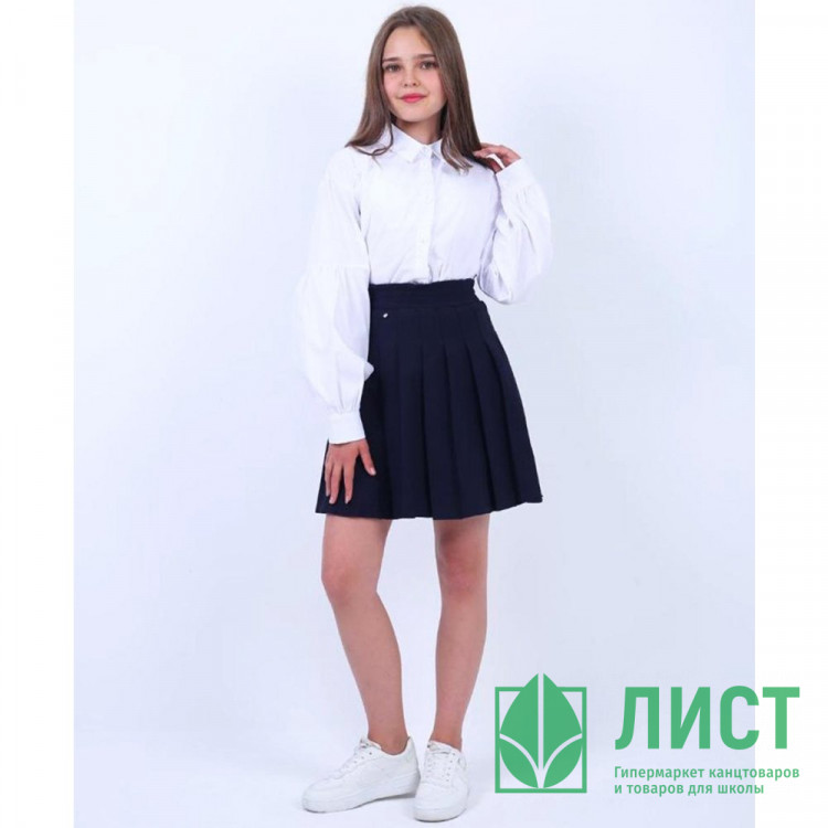 Юбка для девочки (MULTIBREND) арт.eto-0064-1 размер 32/128-38/146 цвет темно-синий