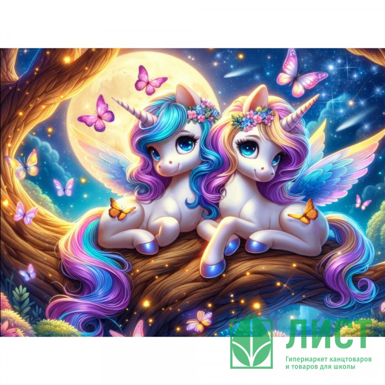Пазл 260 элементов Лунные единороги (РК) арт.УК260-1992