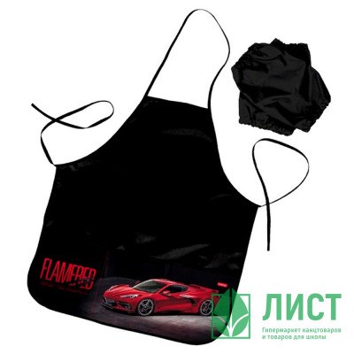 Фартук для детского творчества (Hatber) с 2 карманами REDsupercar арт. NFn_27087 Фартук для детского творчества (Hatber) с 2 карманами REDsupercar арт. NFn_27087