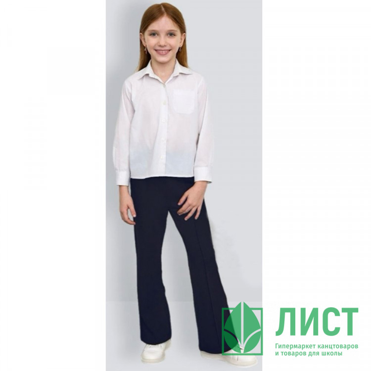 Брюки для девочки (BROSTEM) артикул 180 размер 32/128-44/164 цвет темно-синий