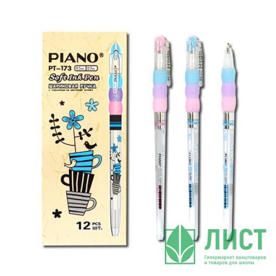Ручка шариковая детская (PIANO) Птички масляная арт.РТ-173 Ручка шариковая детская (PIANO) Птички масляная арт.РТ-173