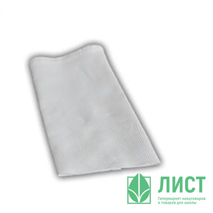 Отрез вафельный 40*80см 200г/м2 белый обшитый