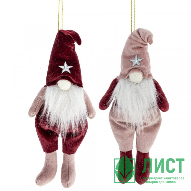 Игрушка декор. "Снеговик" 20см 2 вида арт.793127