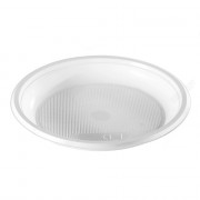 Тарелка пластиковая десертная d=165мм упаковка  10шт./упак