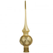 Наконечник на ёлку стекло 28см "Верхушка.Веточка Ромб 1" п/у арт.КВ-194114/1