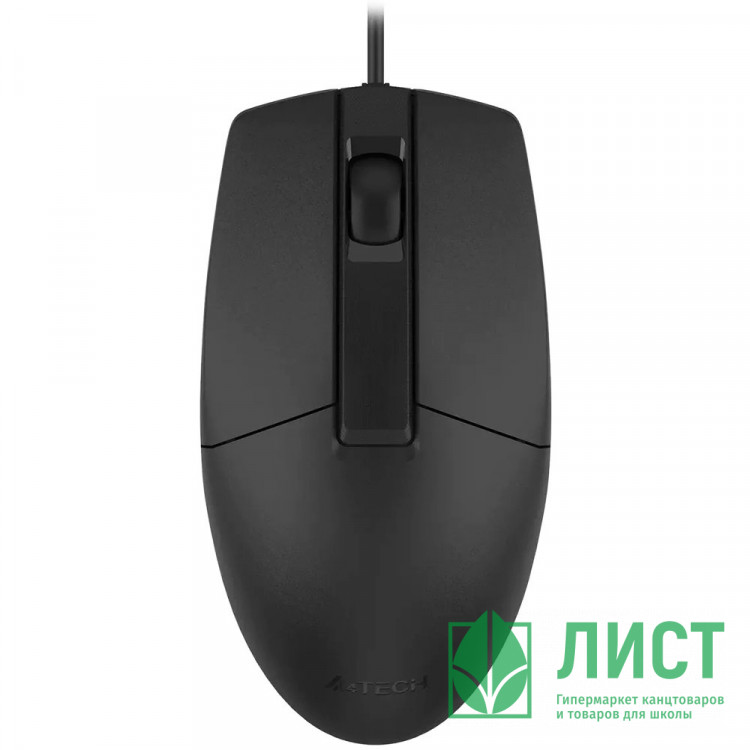 Мышь провод. A4Tech OP-330 черный