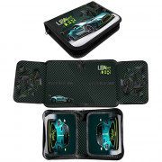 Пенал 1 отделение с 2 откидными планками Оникс ПКТ 09-20 Автолидер Maxi 190х130мм ткань