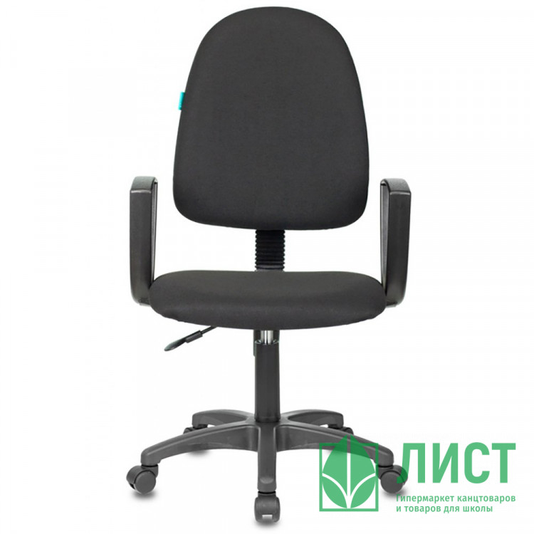 Кресло для оператора пластик/ткань Бюрократ CH-1300N черный