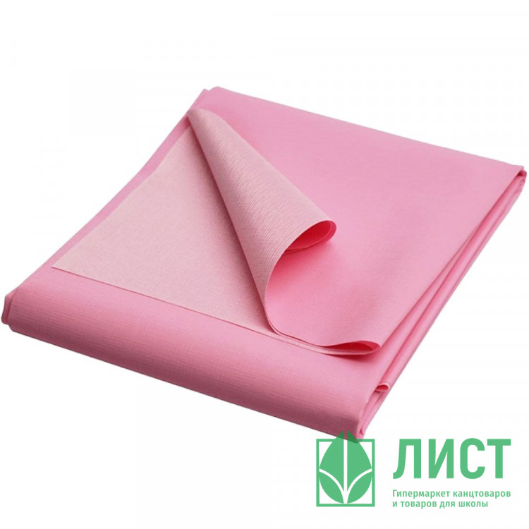Клеенка для труда (deVENTE) School 40x69 см с ПВХ покрытием, розовая арт.7044501