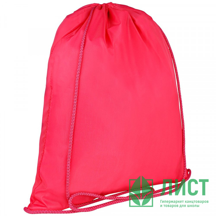 Сумка для сменной обуви 1 отделение Prof-Press Малиновый 330х400 мм арт.МО-1712