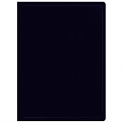 Папка 40 файлов 0,50мм пл. BURO черный арт.ECB40BLACK