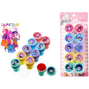 Штампик Mazari набор 10 штук К-ПОП (K-POP) размер 2,5х3,6 см арт.M-20795