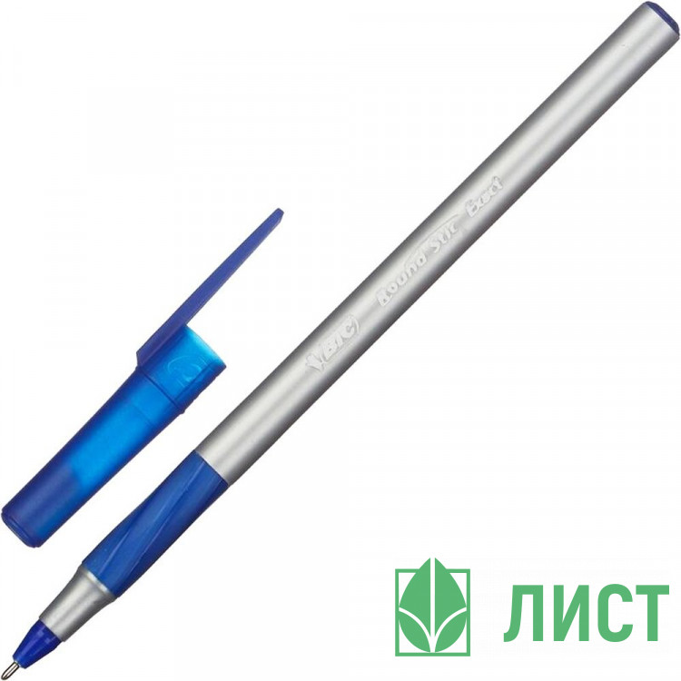 Ручка шариковая непрозрачный корпус, резиновый упор (BIC) Круглая палочка (Round Stic Exact) синий, 0,7мм арт.BC918543