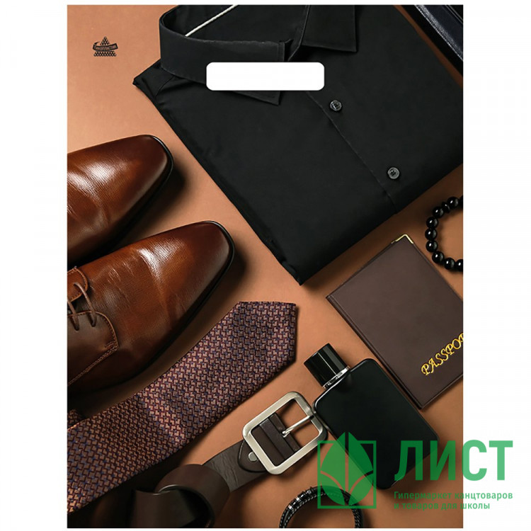 Пакет ПВД прорезная ручка 31*40+6 60мкм Писк моды