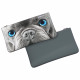 Пенал-косметичка 1 отделение (ErichKrause) Light Grey Dog 220x120х10мм арт.60441