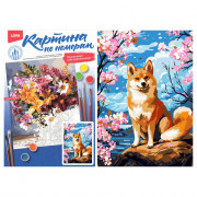 Картина по номерам 20x28,5см (LORI) Цветущая весна арт.Кпн-382