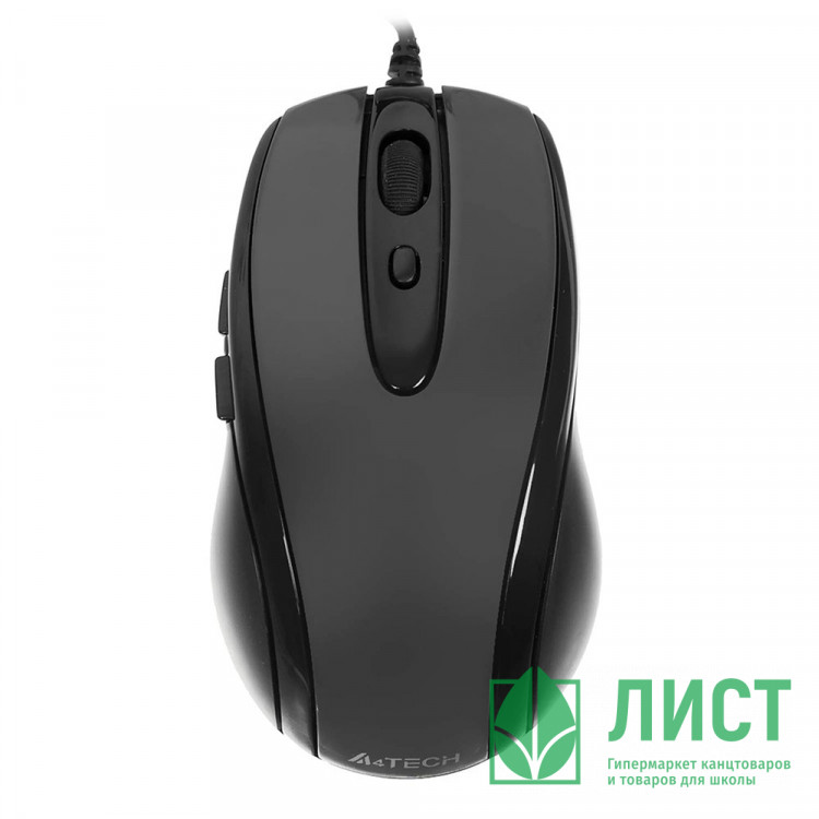 Мышь провод. A4TECH V-Track Padless N-708X цв.серый