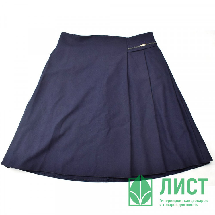 Юбка для девочки (ГЕРМИОНА) ткань 07 арт.4187-07 размер 32/134-44/170 цвет синий