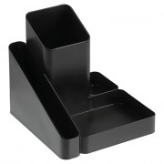 Подставка для канцелярских принадлежностей (СТАММ) ИМИДЖ черный арт.ОР31